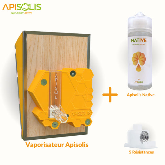 Apisolis Kit | Vaporizer + Native + 5 Coils